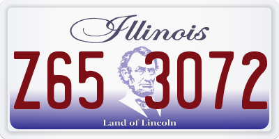IL license plate Z653072