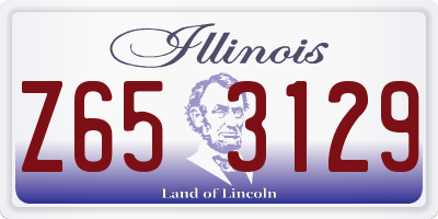 IL license plate Z653129