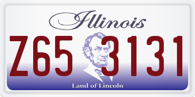 IL license plate Z653131