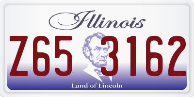 IL license plate Z653162