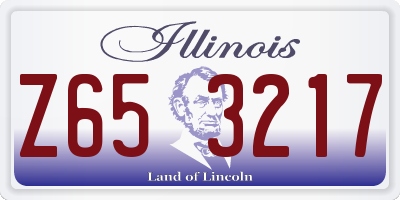 IL license plate Z653217