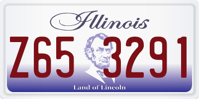 IL license plate Z653291