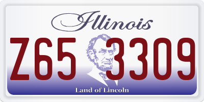IL license plate Z653309