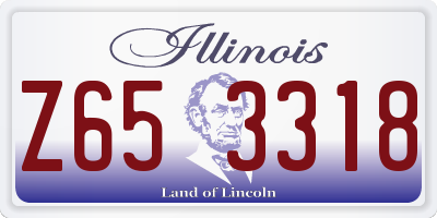 IL license plate Z653318
