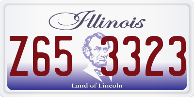 IL license plate Z653323