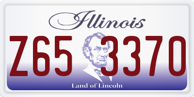 IL license plate Z653370