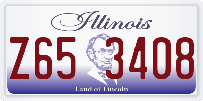 IL license plate Z653408