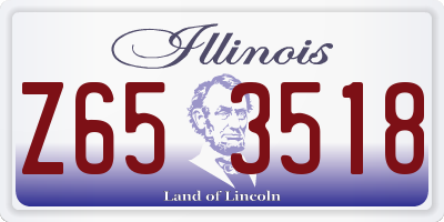 IL license plate Z653518