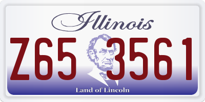 IL license plate Z653561