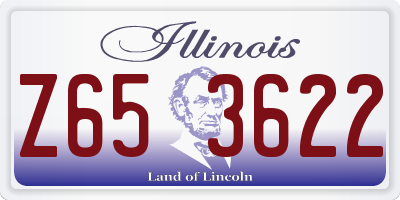 IL license plate Z653622