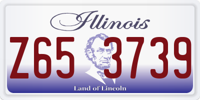 IL license plate Z653739