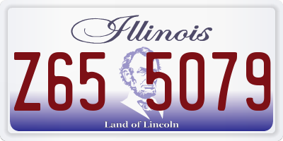 IL license plate Z655079