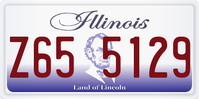 IL license plate Z655129