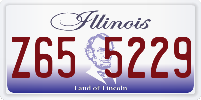 IL license plate Z655229