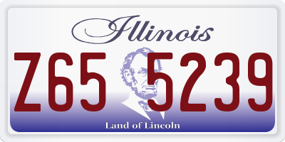 IL license plate Z655239