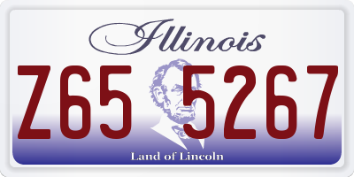 IL license plate Z655267