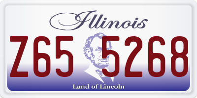IL license plate Z655268