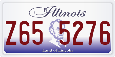 IL license plate Z655276