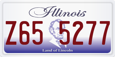 IL license plate Z655277