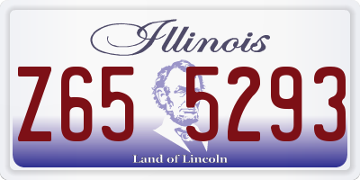 IL license plate Z655293