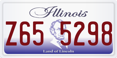 IL license plate Z655298