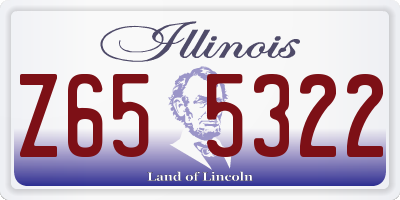 IL license plate Z655322
