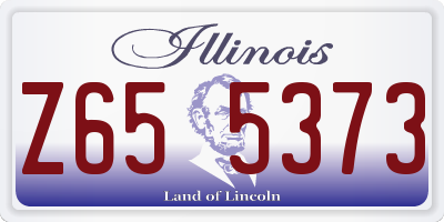 IL license plate Z655373
