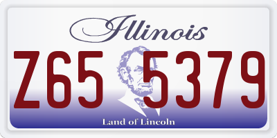 IL license plate Z655379