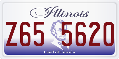 IL license plate Z655620