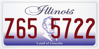 IL license plate Z655722