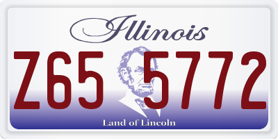 IL license plate Z655772