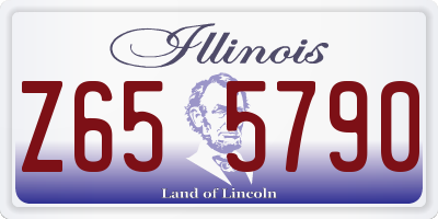 IL license plate Z655790