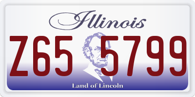 IL license plate Z655799