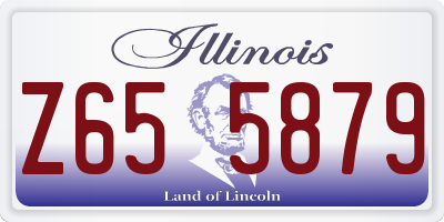IL license plate Z655879