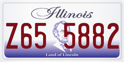 IL license plate Z655882