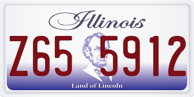 IL license plate Z655912