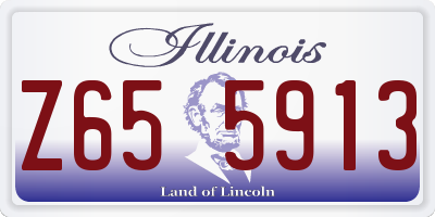 IL license plate Z655913