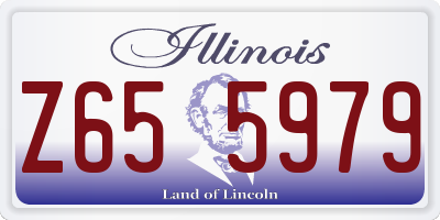 IL license plate Z655979