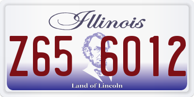 IL license plate Z656012