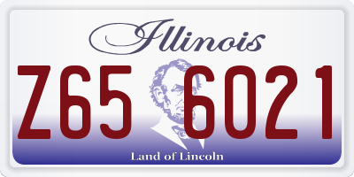 IL license plate Z656021