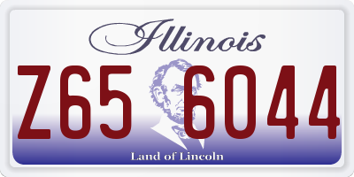 IL license plate Z656044