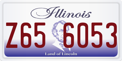 IL license plate Z656053