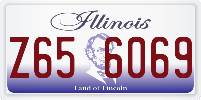 IL license plate Z656069
