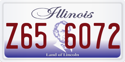 IL license plate Z656072