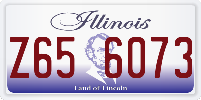 IL license plate Z656073