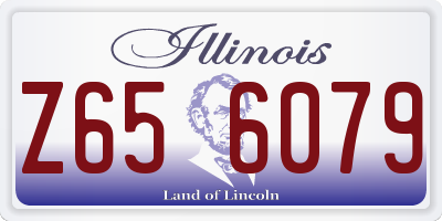 IL license plate Z656079