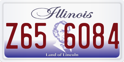 IL license plate Z656084
