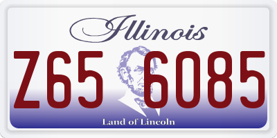 IL license plate Z656085