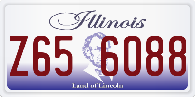 IL license plate Z656088