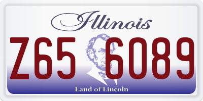 IL license plate Z656089